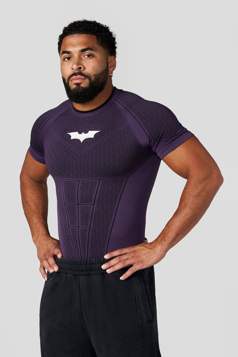 4259 - Batman Compression Tees - Purple Limited Edition - APP ONLY