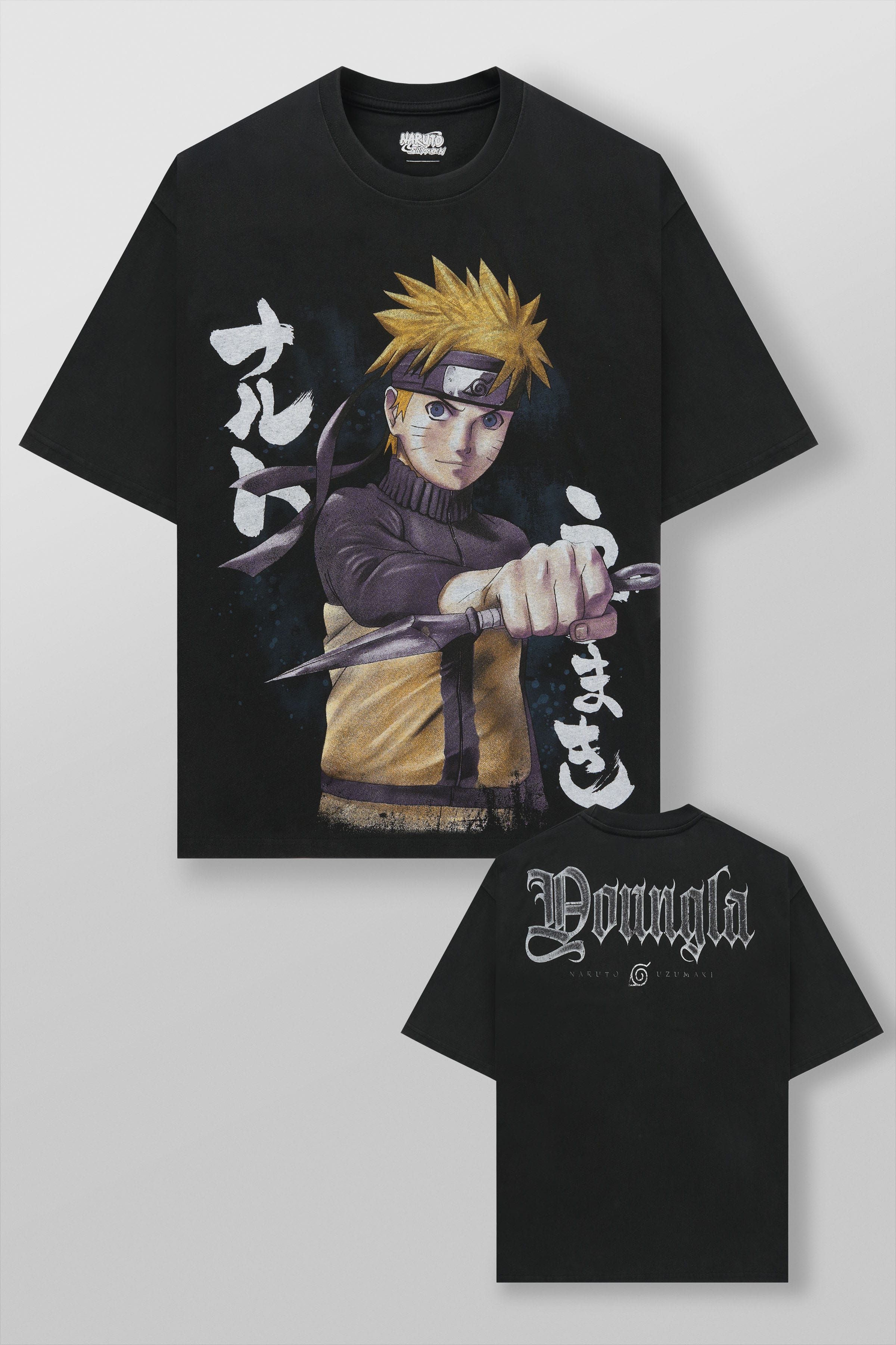 NARUTO　Tシャツ・タオル　3点セット 4319 - Naruto Artwork Tees