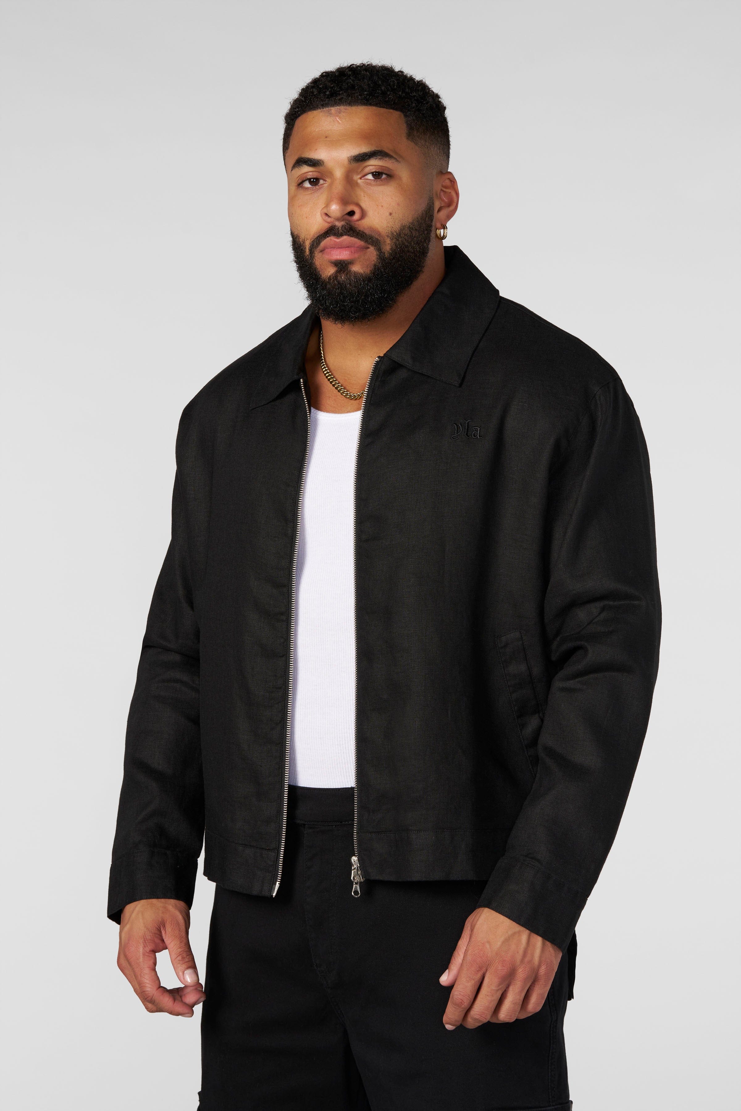 5122 - Oxford Linen jacket
