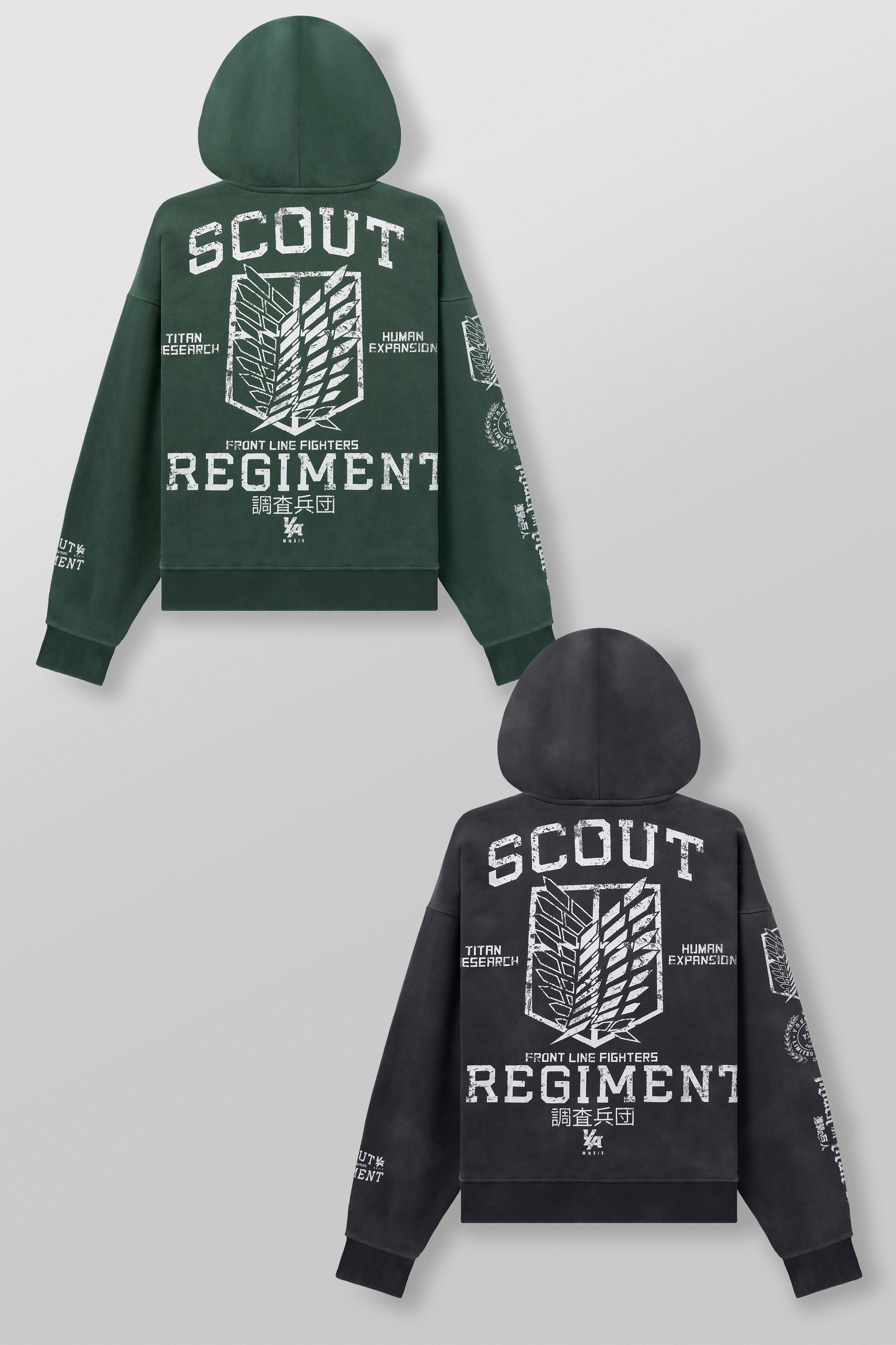 Attack on titan scout regiment hoodie hotsell