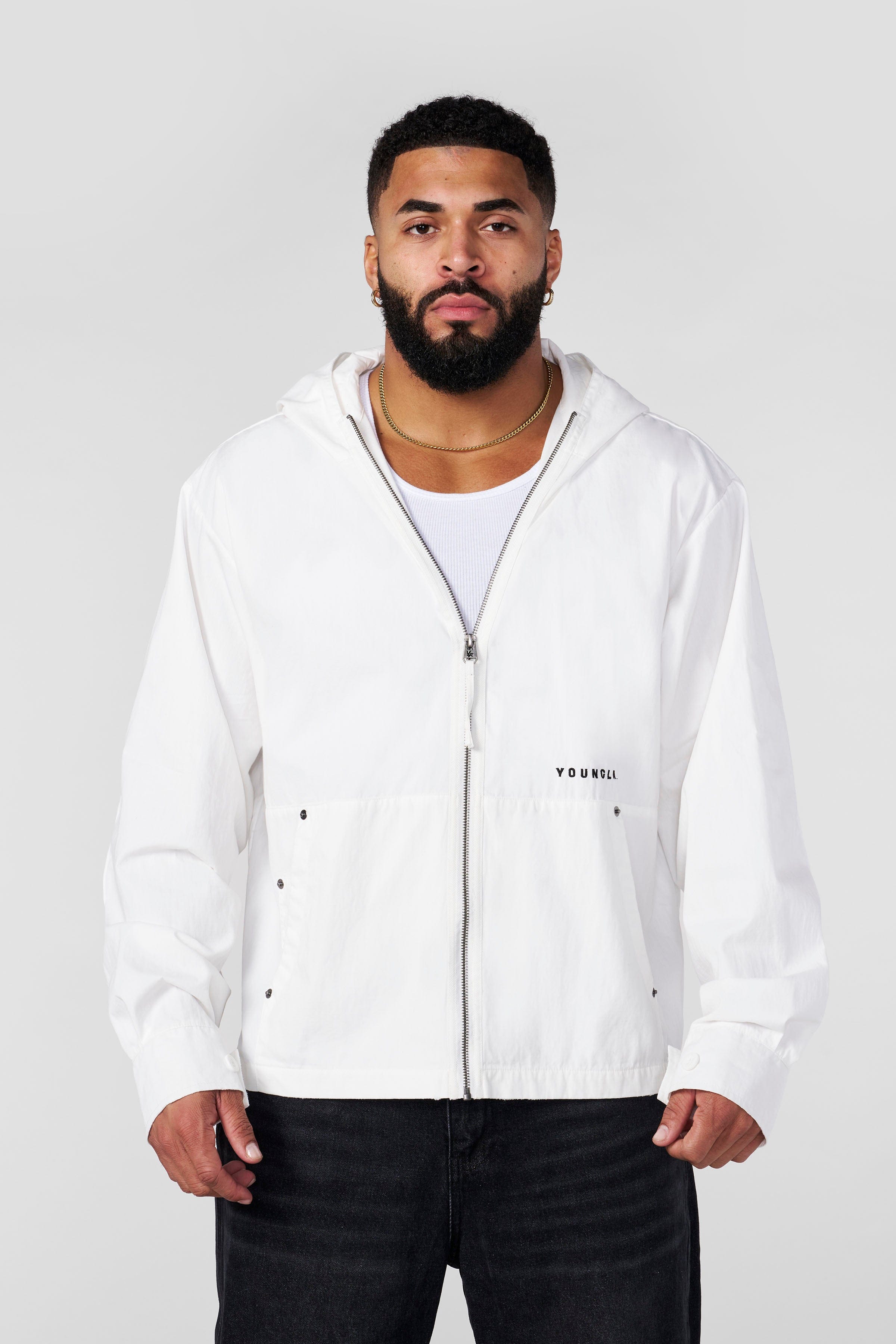 ジャケット・アウター FIFTEEN LOVE ~NKzip white~ (U:nity size) 5188 - The Weekender Jackets