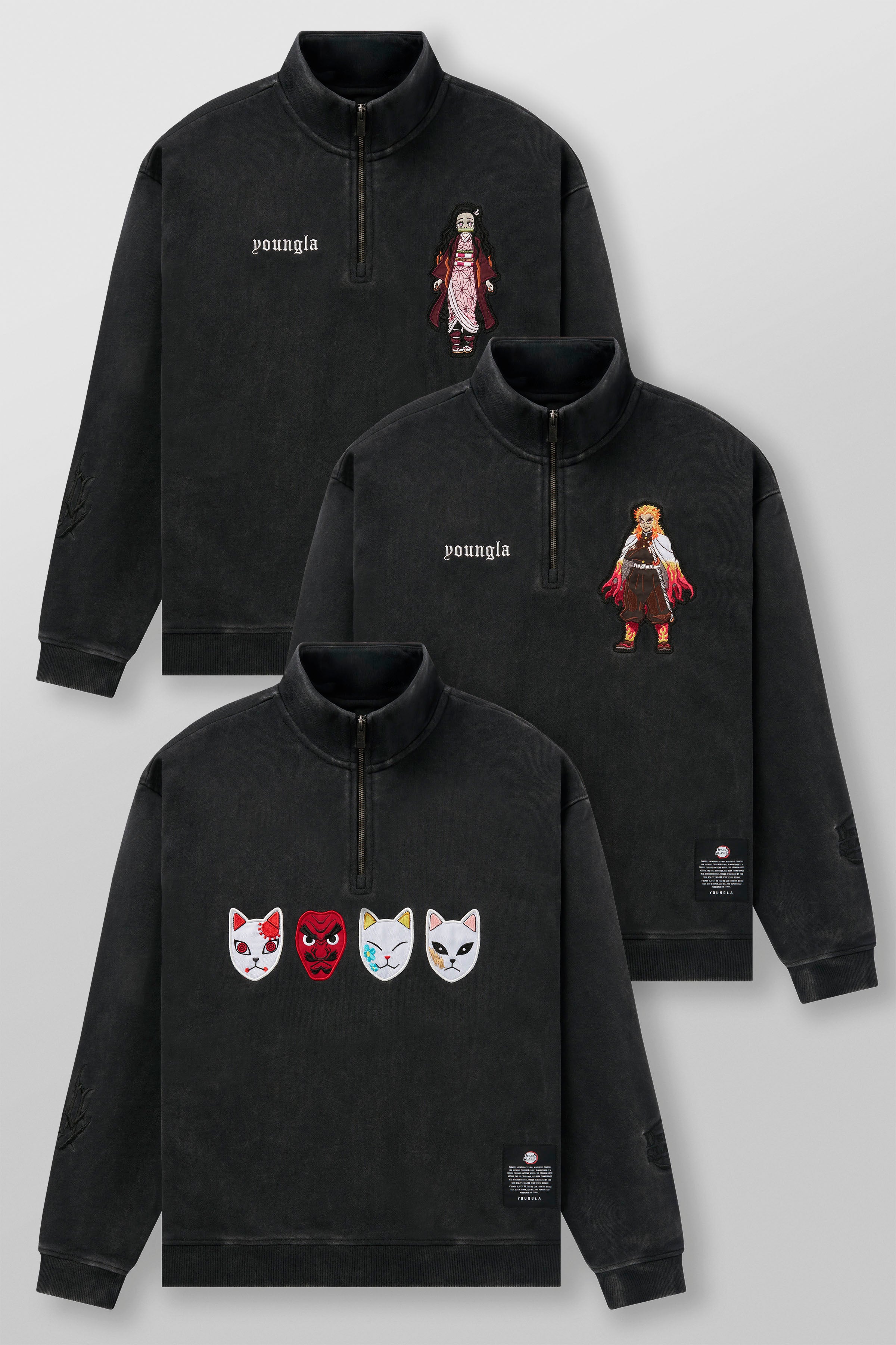 5197 - Demon Slayer: Kimetsu no Yaiba - Quarter Zip