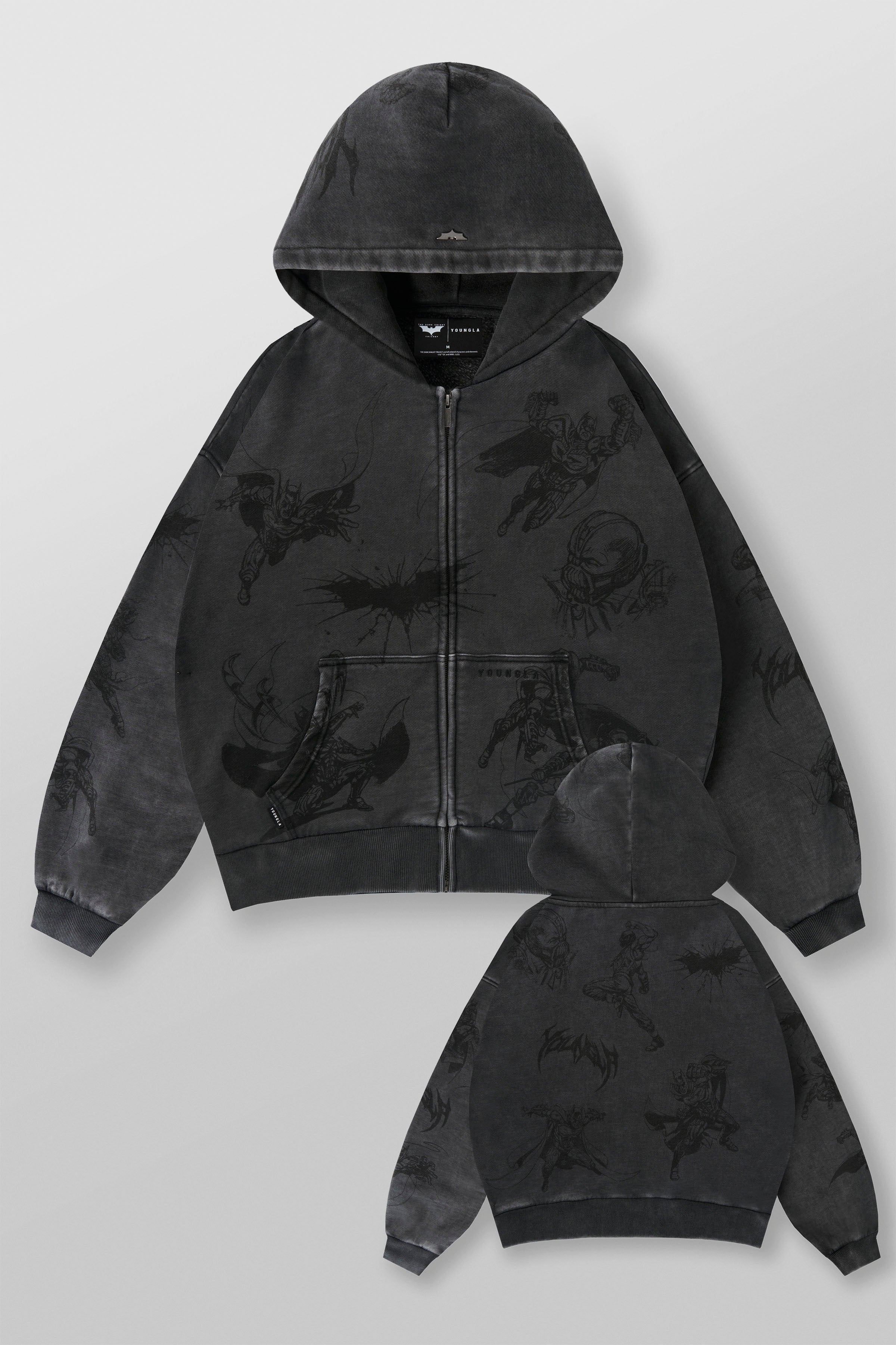 youngla 5209 - Batman Armored Zip-Ups M 【公式通販】