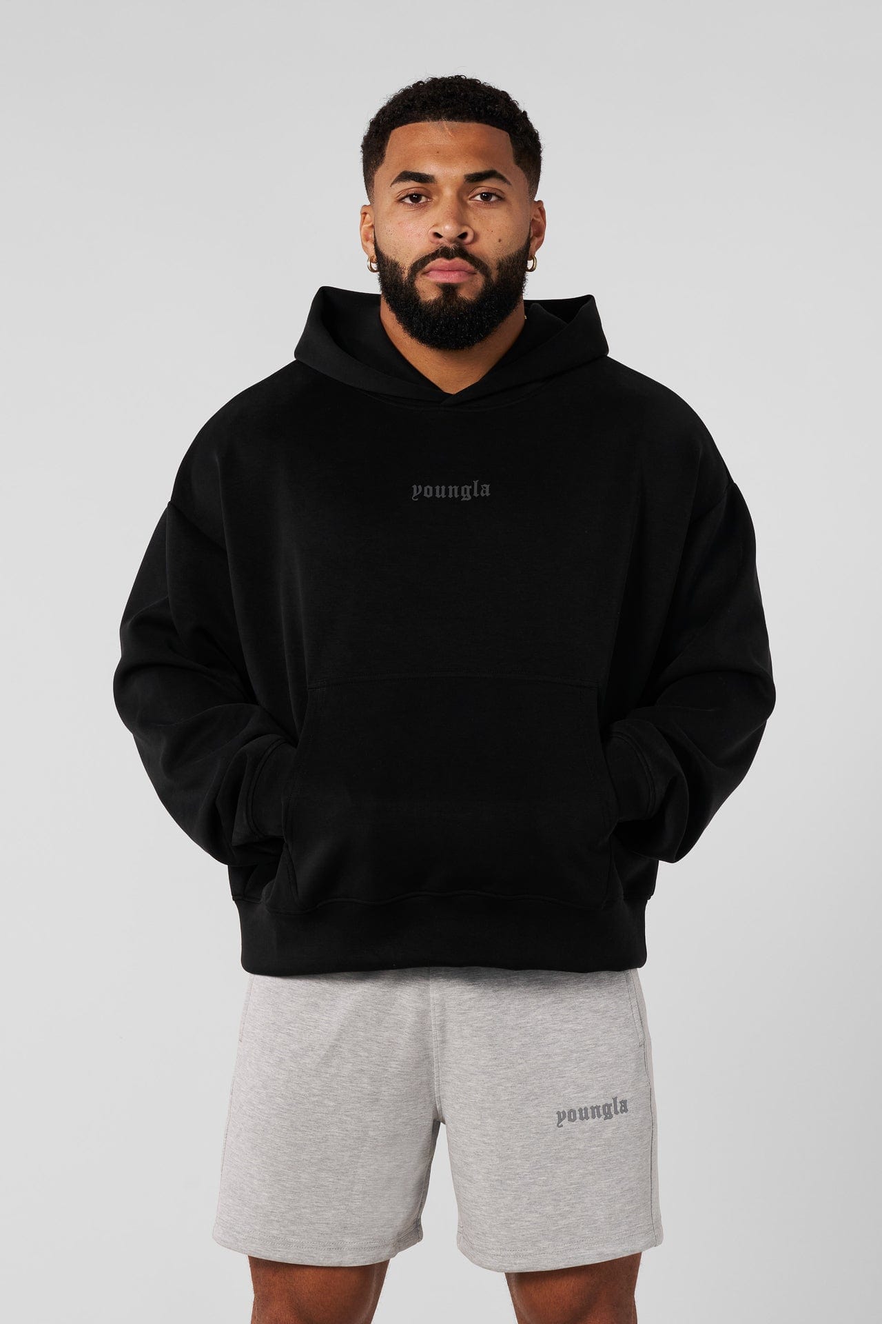5216 - Soft AF Pullovers for Men's - ultimate comfort and effortless style together. Plush, lightweight, and flexible in Black