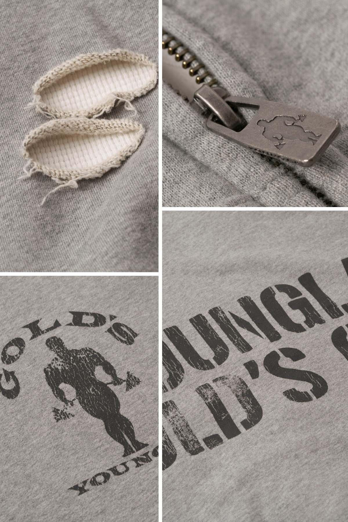 5226 - Gold's Iron Legacy Layered Zip-Ups