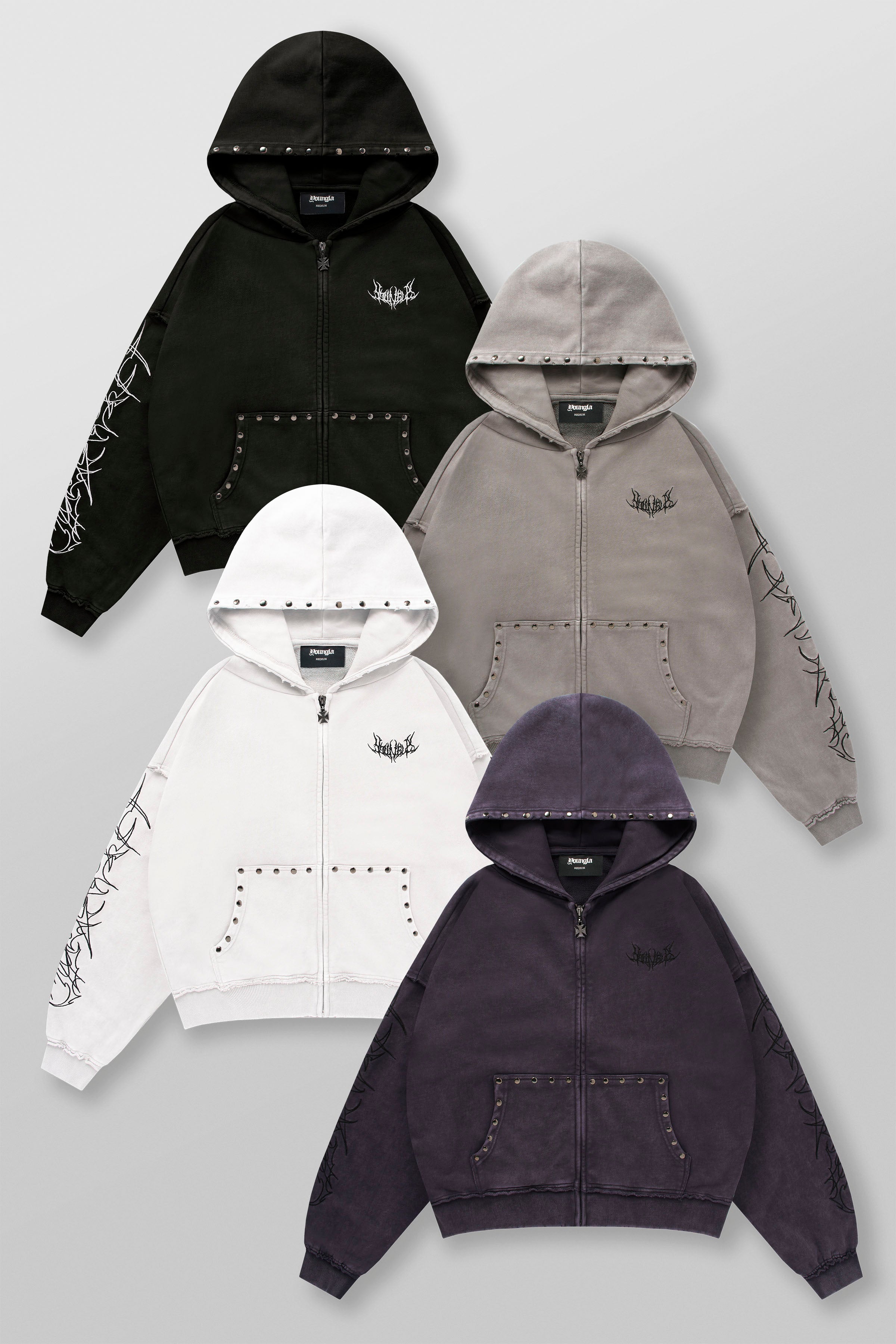 5232 - Tribal Stud Zip-Ups - July 7th