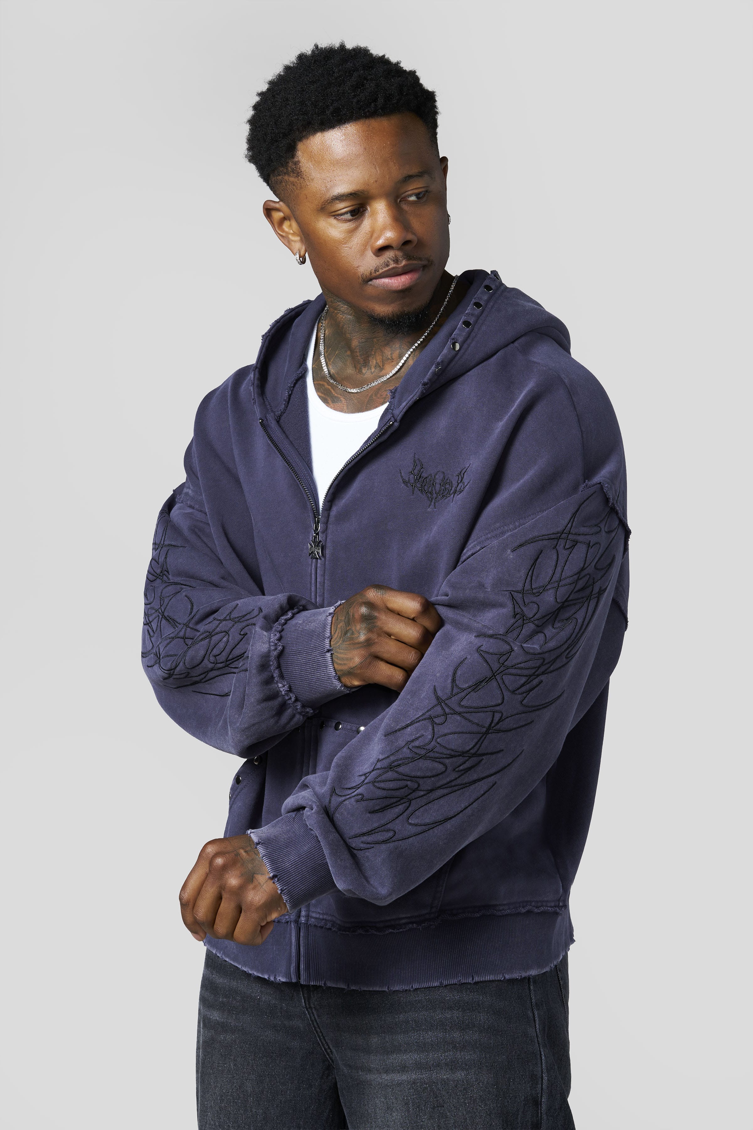 5232 - Tribal Stud Zip-Ups - July 7th