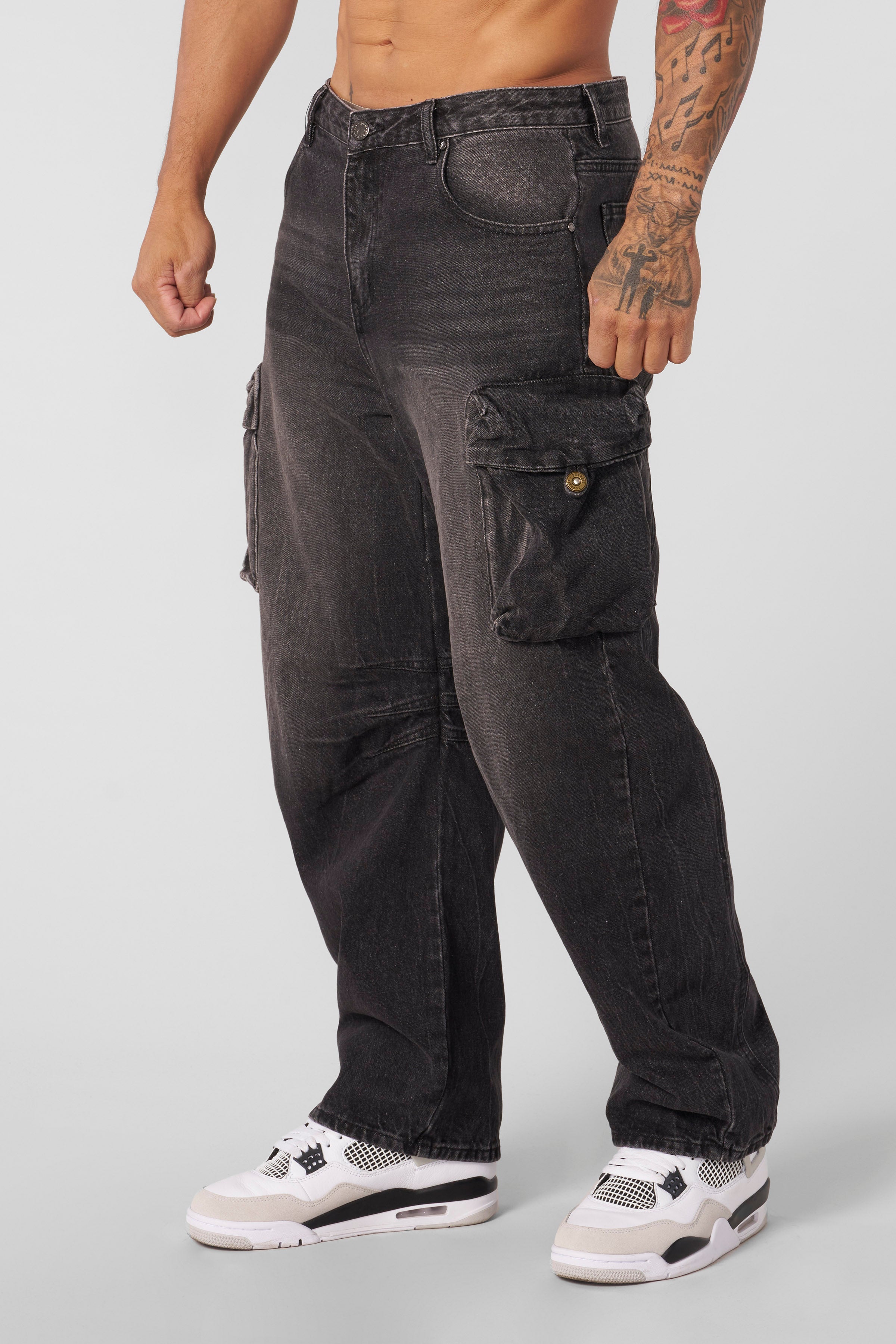 6012 - Baggy Cargo Jeans