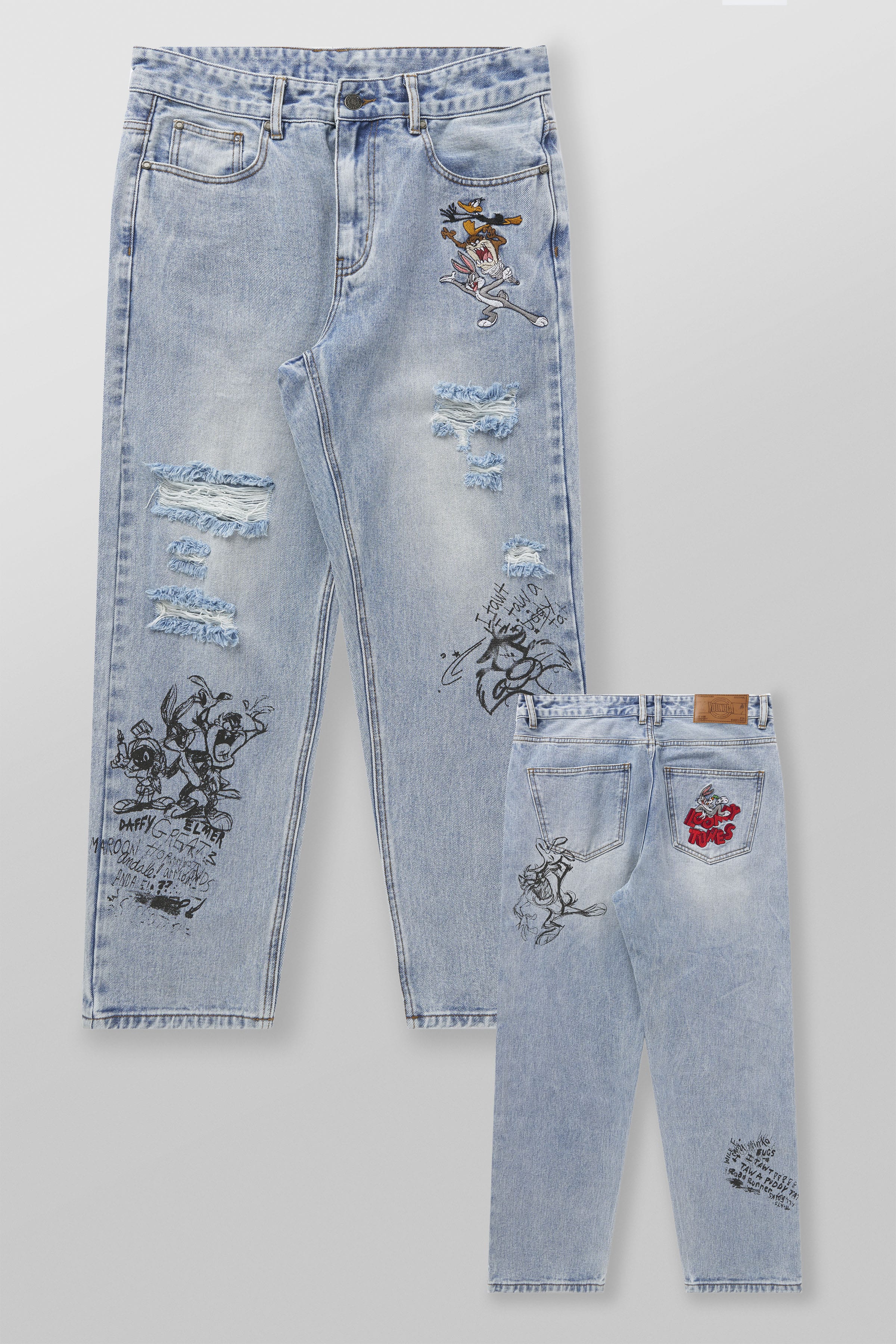 6035 - Looney Tunes Denim Jeans - July 7th