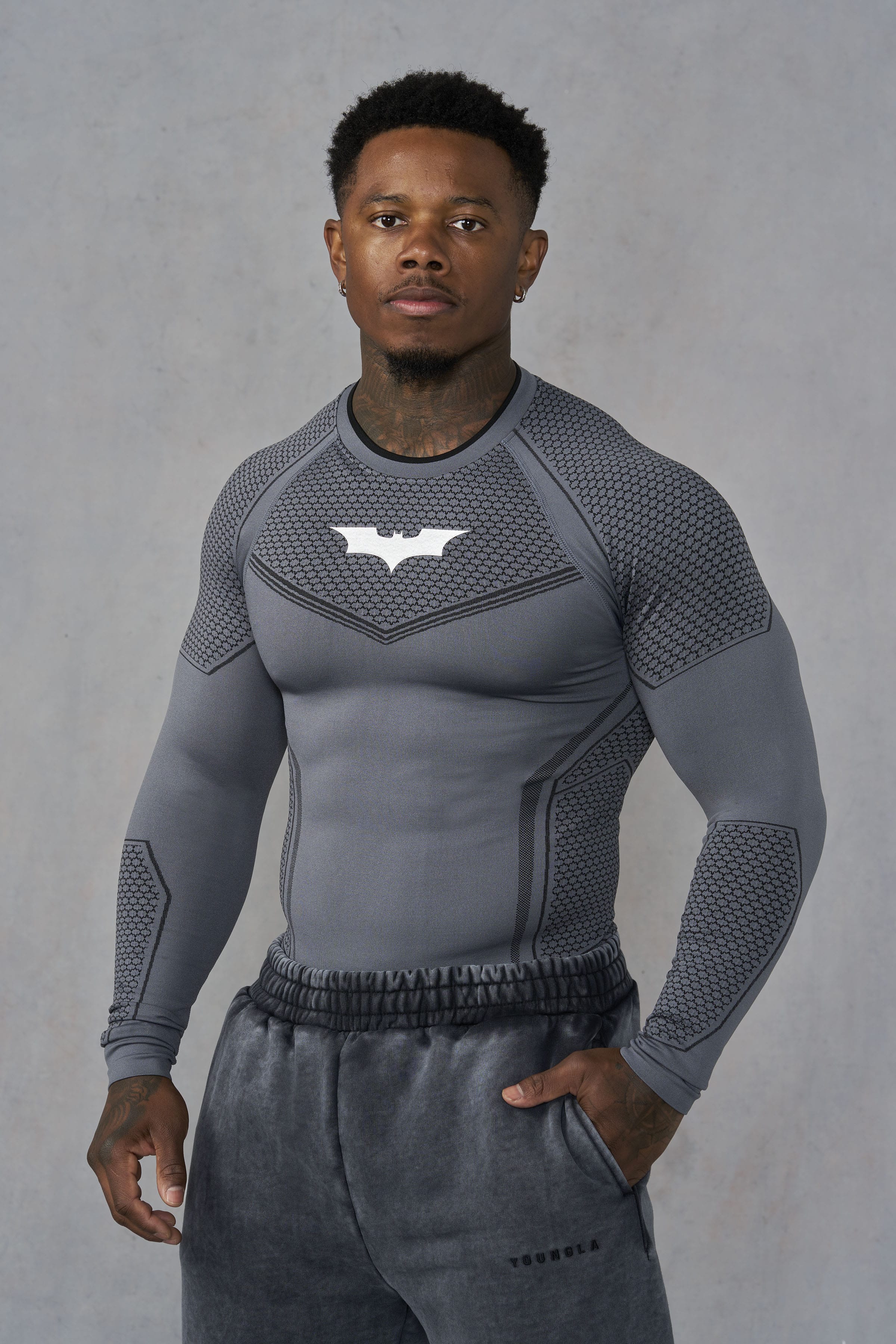 8004 - Batman Compression Longsleeves New Colors - August 27th