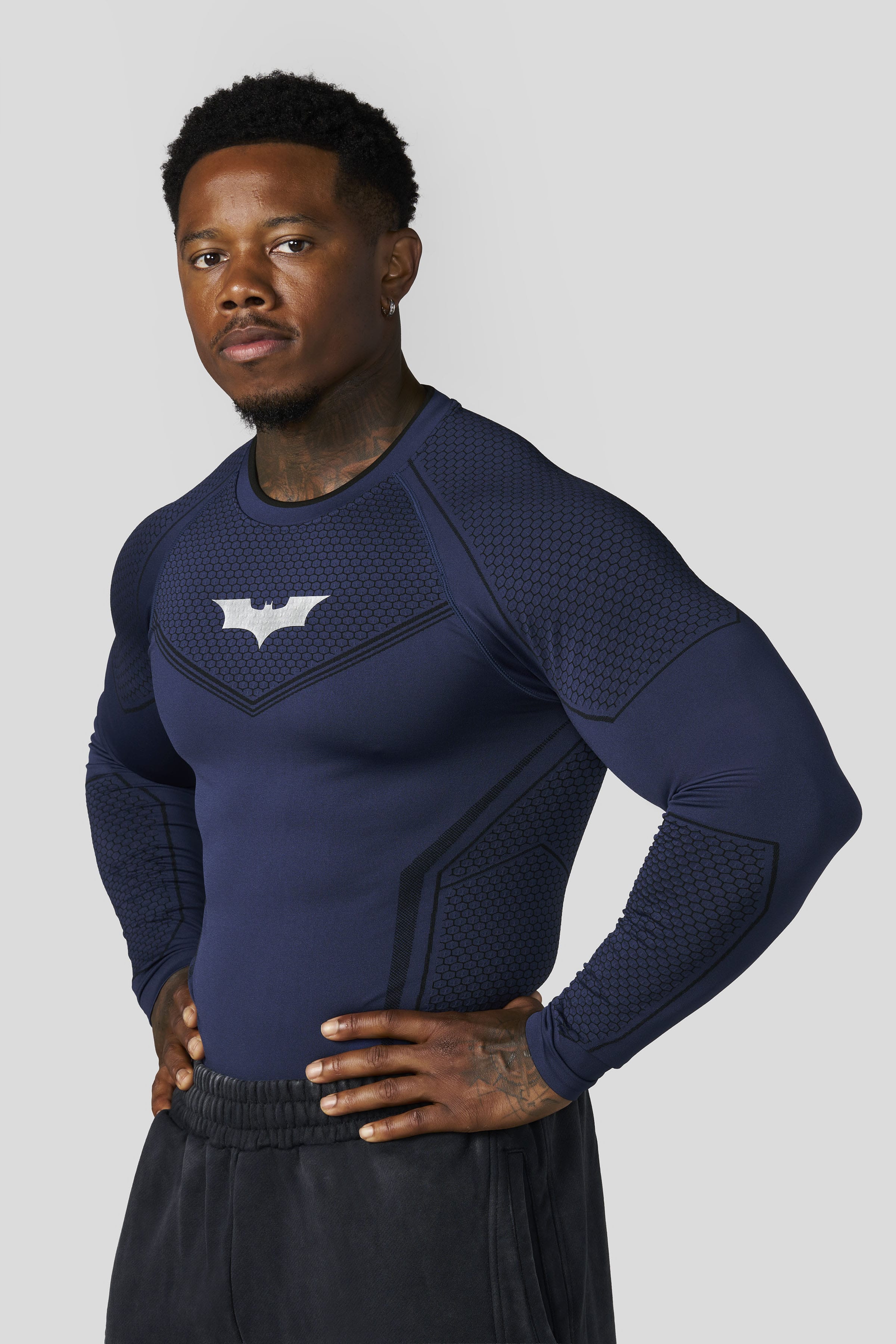 8004 - Batman Compression Longsleeves New Colors - August 27th