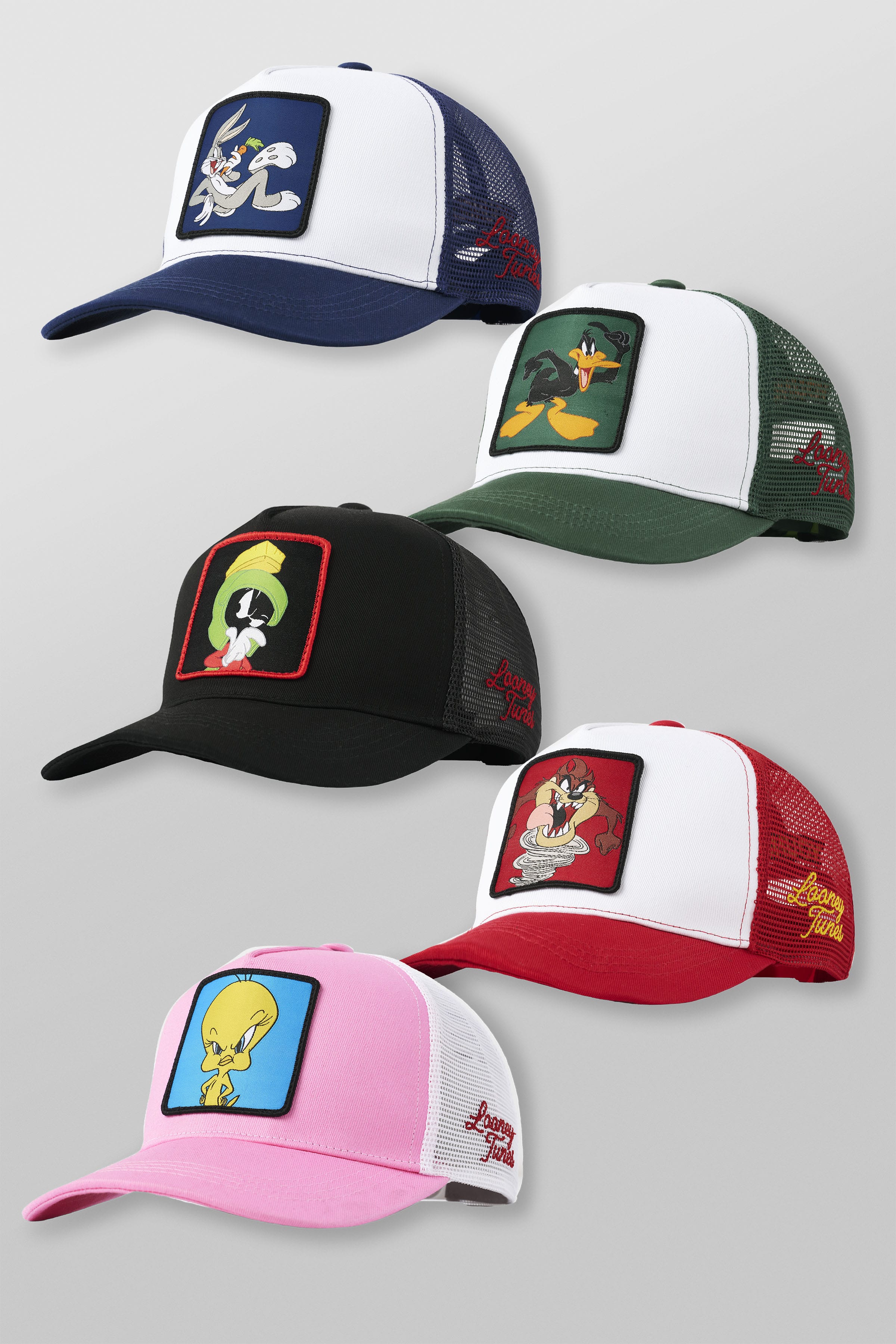 9135 - Looney Tunes Patch Trucker Hats - July 7th