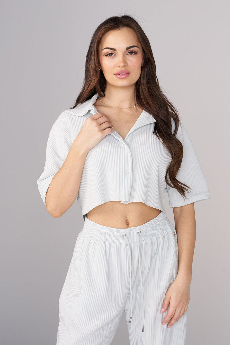 W444 Aria Pleated Top