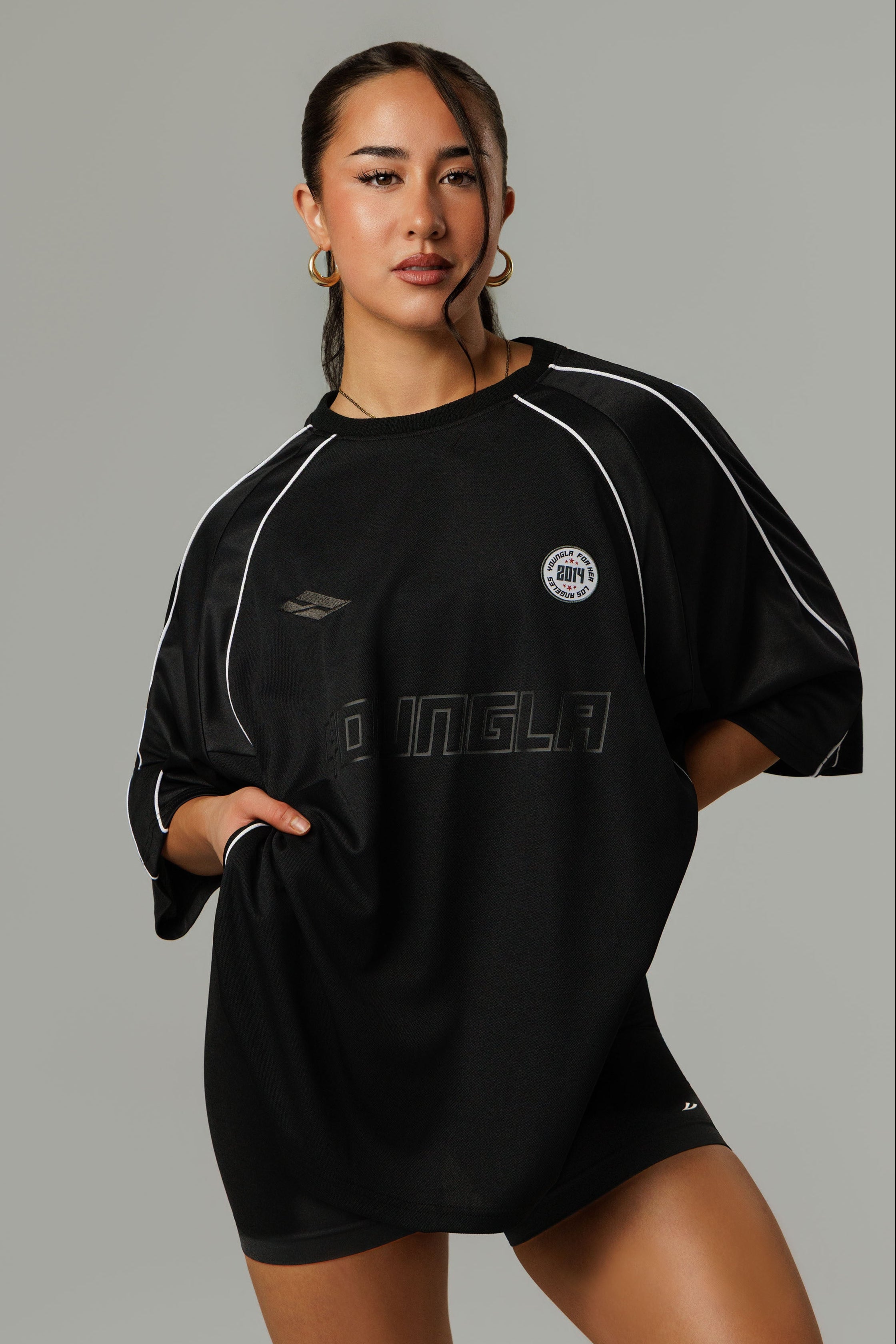 W4329 Oversized Soccer Jersey