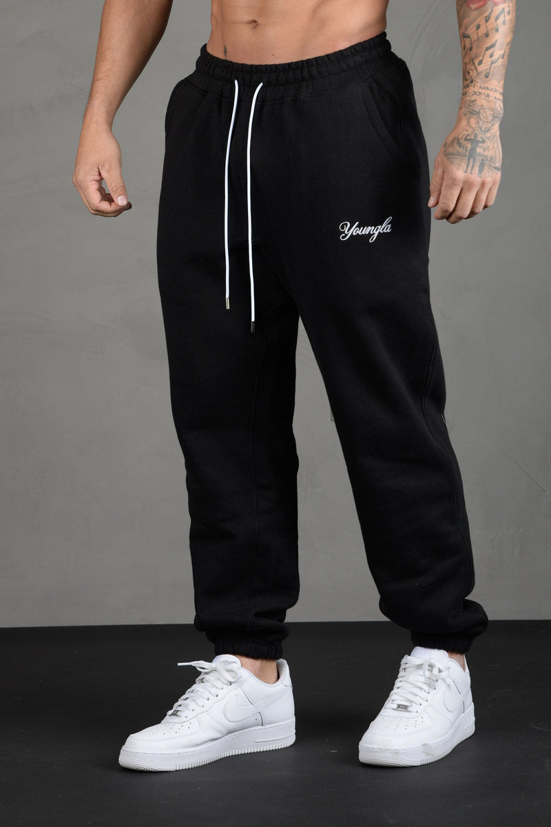 YoungLA Mens Joggers Sweatpants Casual Skinny Fit Athletic Activewear  Cotton Pants with Pockets 211 Camo Black Large price in UAE,  UAE