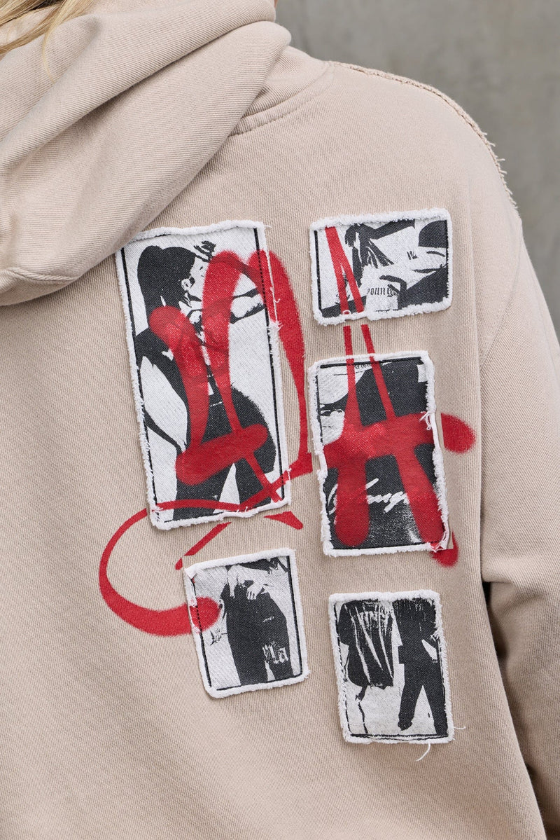 W535 Scarlet hoodie