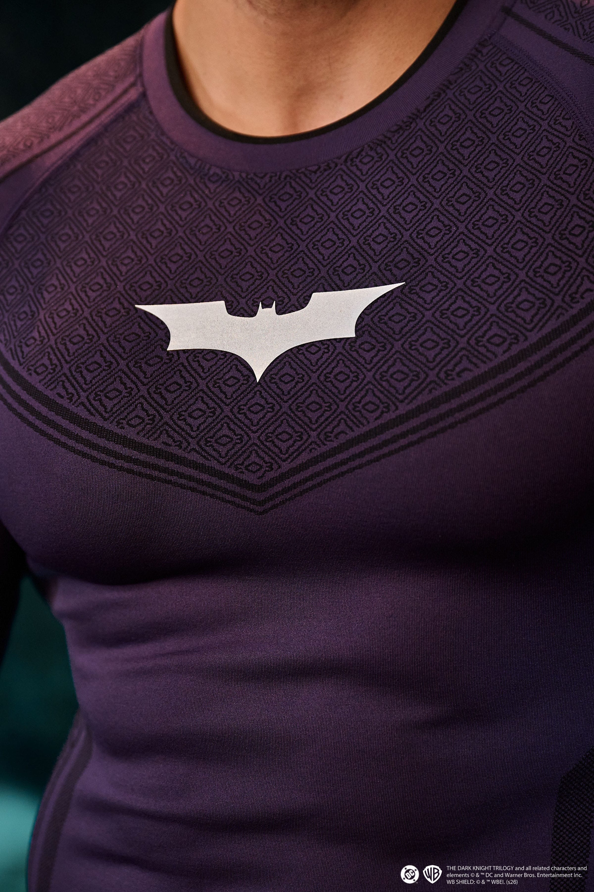 8004 - Batman Compression Longsleeves - Purple Limited Edition - APP ONLY - August 24th