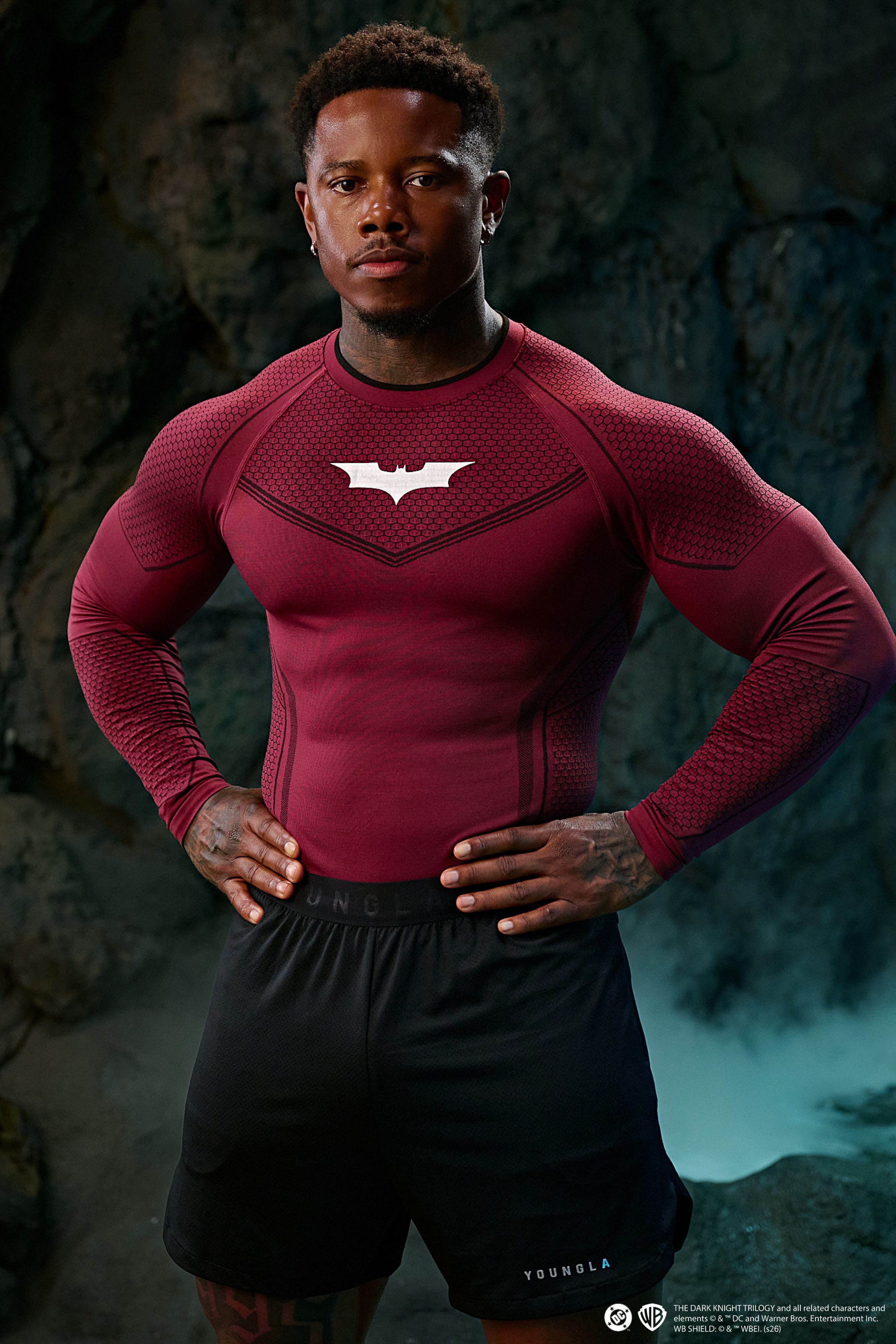 8004 - Batman Compression Longsleeves New Colors - August 27th