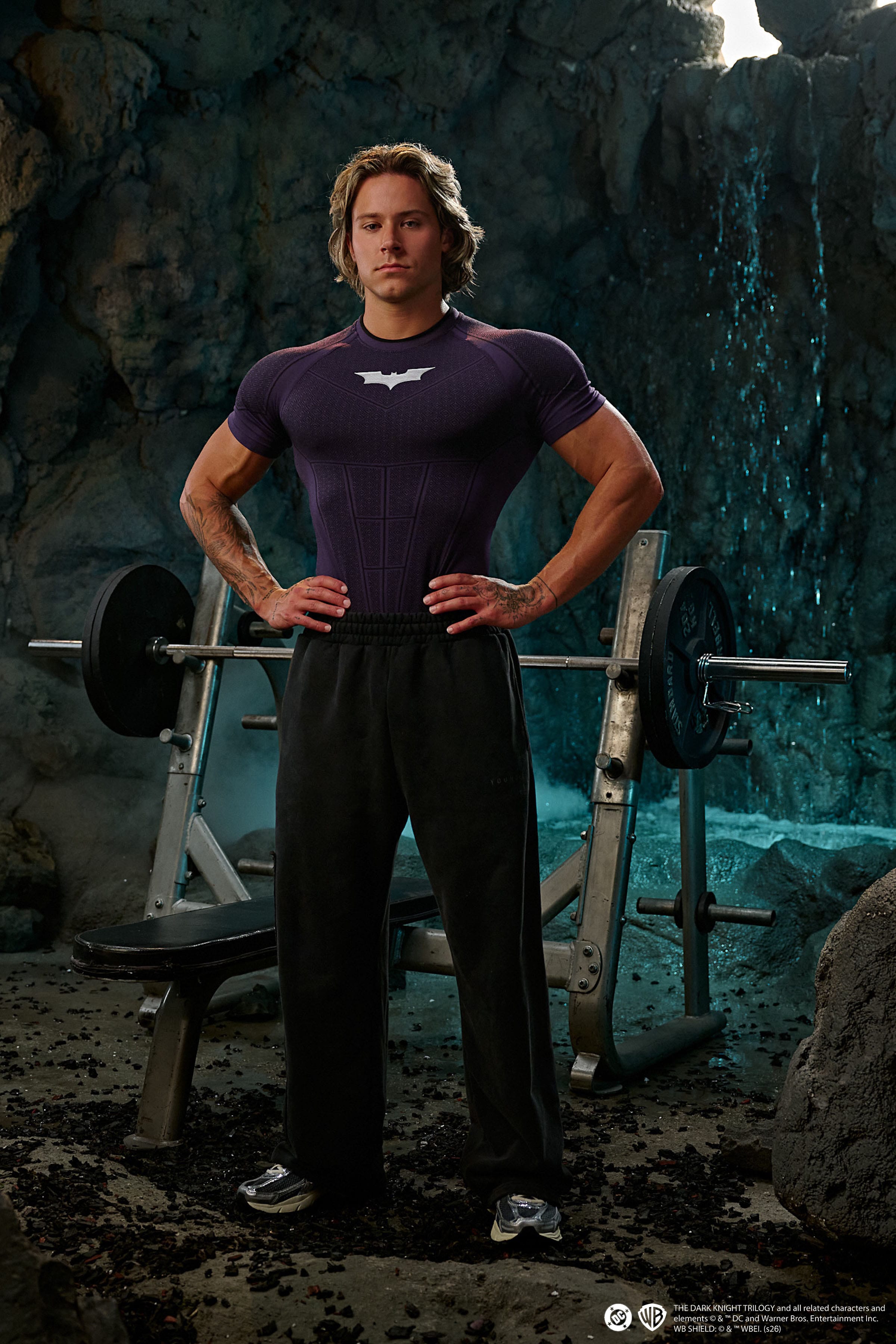 4259 - Batman Compression Tees - Purple Limited Edition - APP ONLY - August 24th