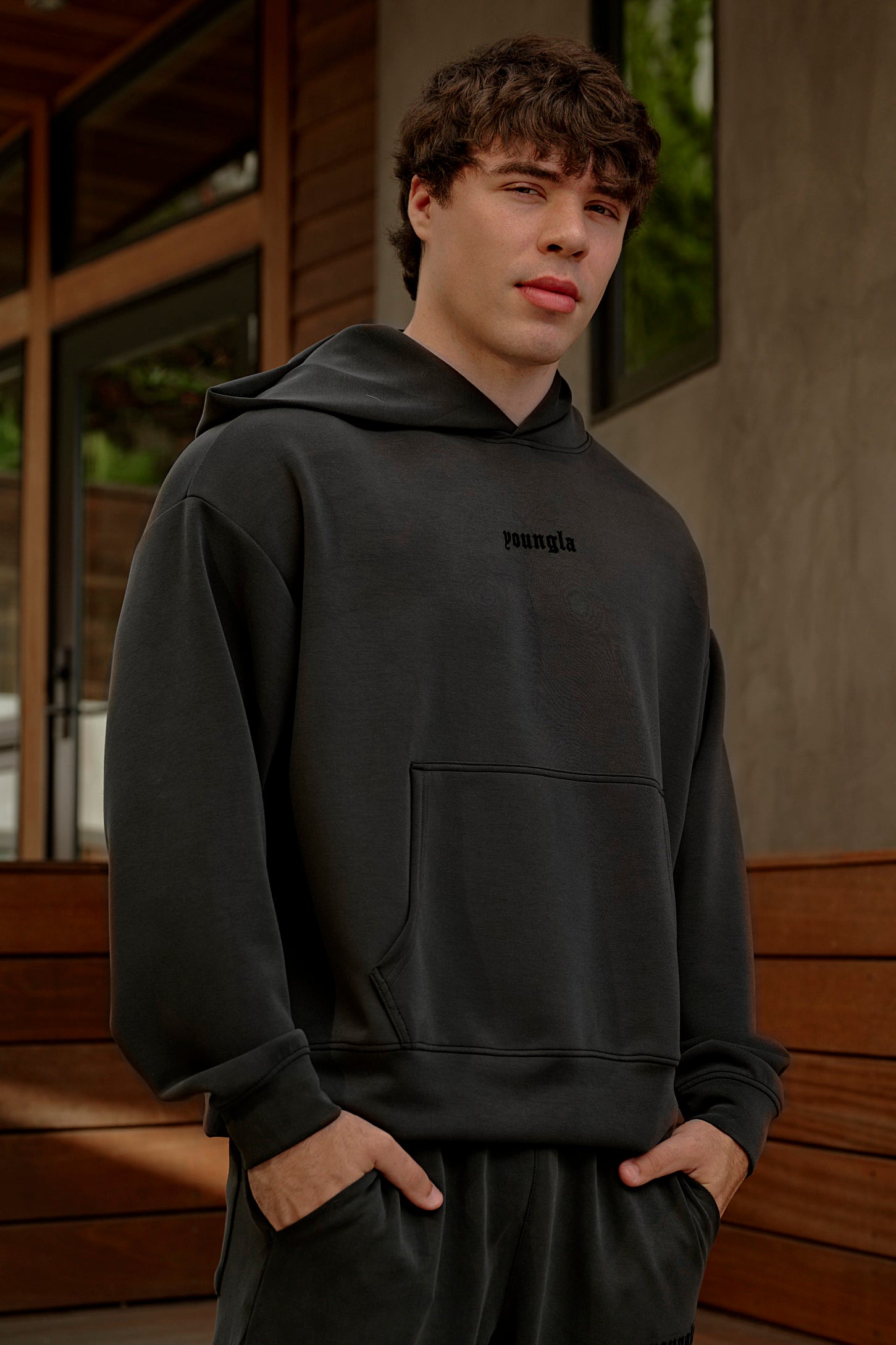 5216 - Soft AF Pullovers for Men's - ultimate comfort and effortless style together. Plush, lightweight, and flexible in Charcoal