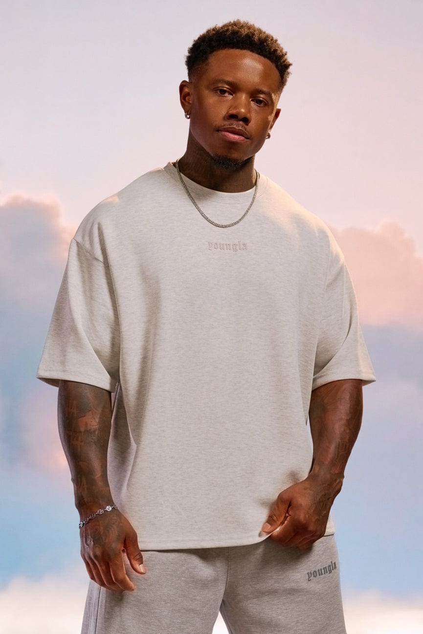 4161 - Soft AF Tees for Men's - everyday comfort. Lightweight, breathable, and incredibly soft in Oatmeal