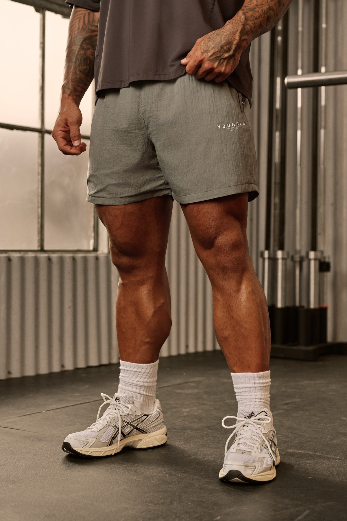 1072 - Training Series Washed Shorts - September 24