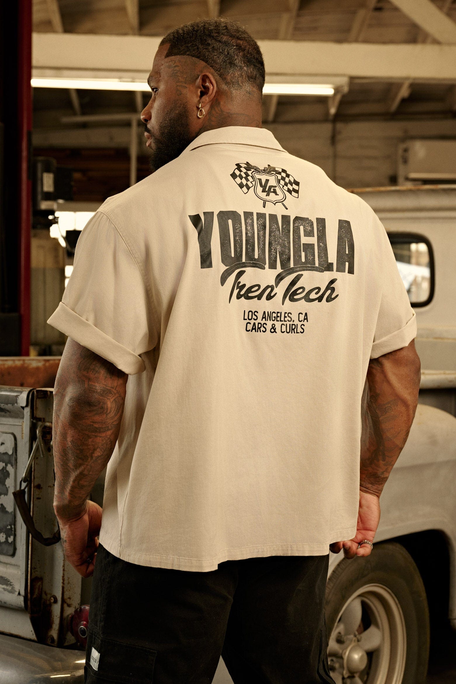 4179 - Cars & Curls - Mechanic Shirts