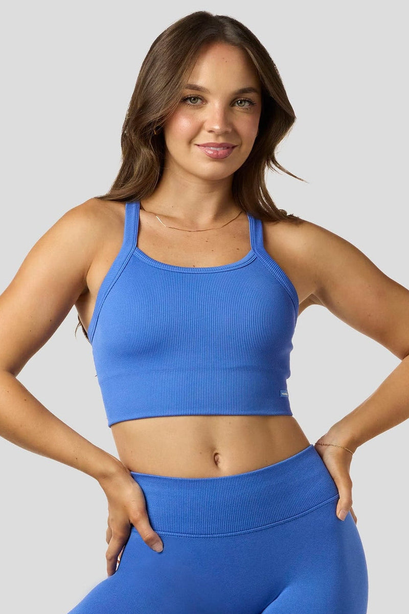 W3147 - Pulse Seamless Racerback Crop Tank