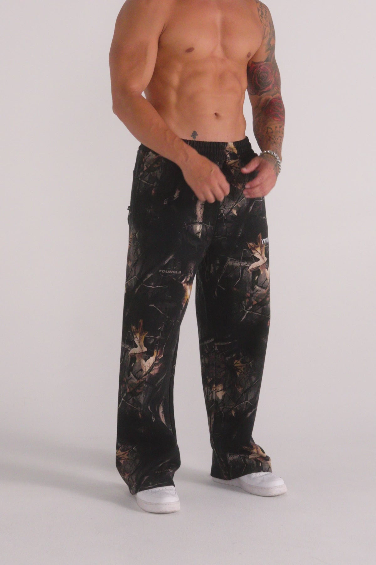 2094 - Tree Camo Collection - No Cuff Sweats For Men's -  lasting quality and a relaxed silhouette - Video