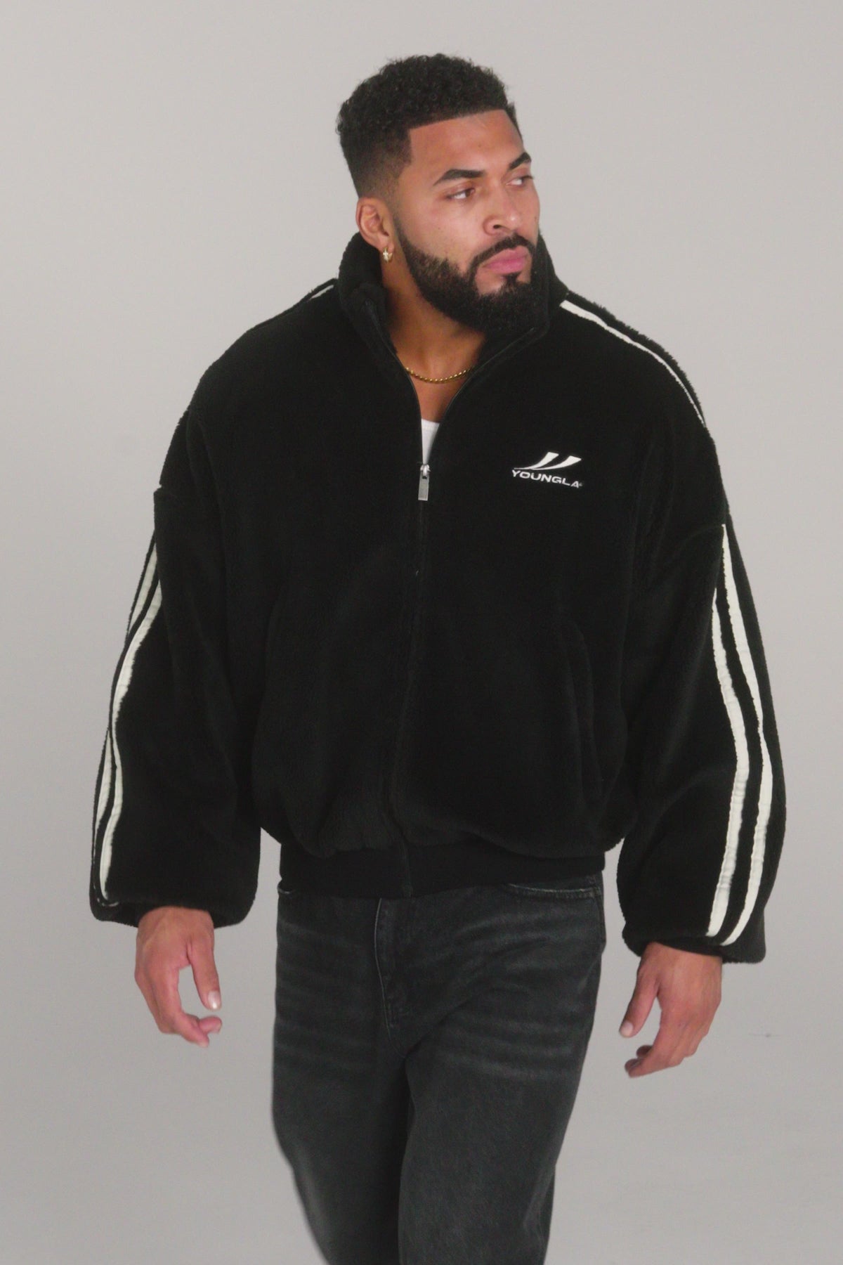 5193 - Streetwear Sherpa Jacket