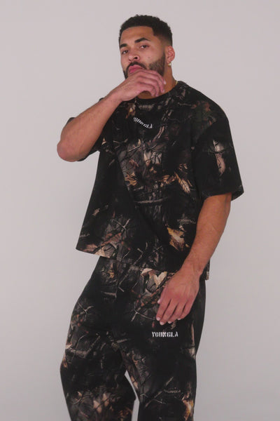 4084 - Tree Camo Collection - Tees for Men's - Oversized and cut from heavyweight terry - Video
