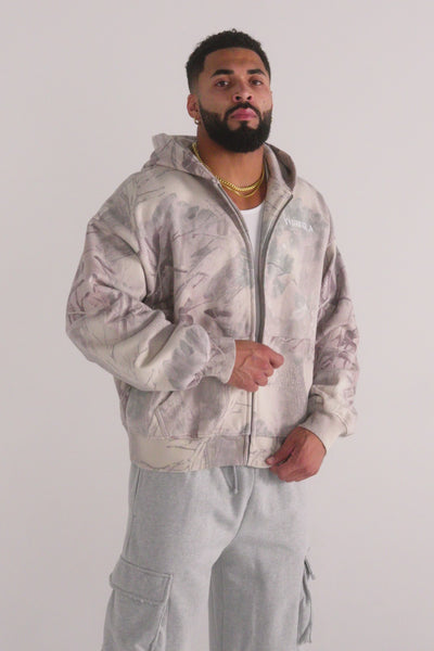 5116 - Tree Camo Collection - Zip Ups for Men's - structured hood, durable zipper, and roomy fit - Video