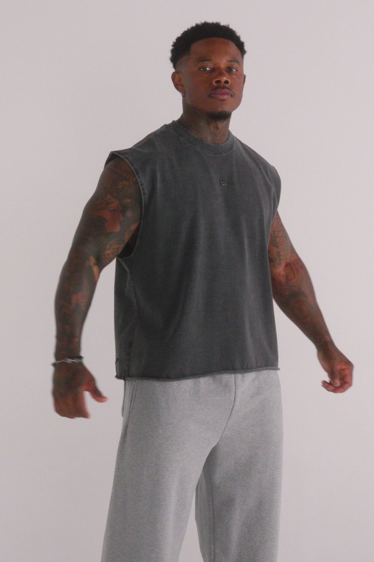 3035 - Elevated Essentials - Cut Offs for Men's -  perfect for training, lounging, or warm weather wear - Video