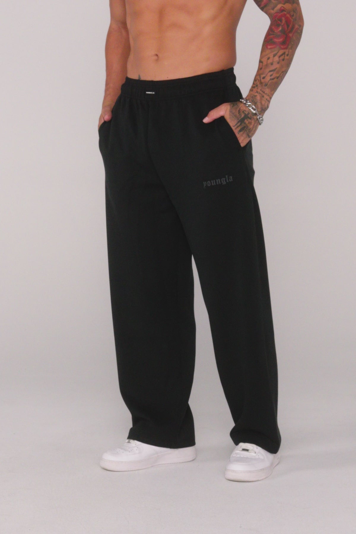  2141 - Soft AF No Cuff Sweats-Mens Straight-leg Joggers sacrifices ease of movement-video