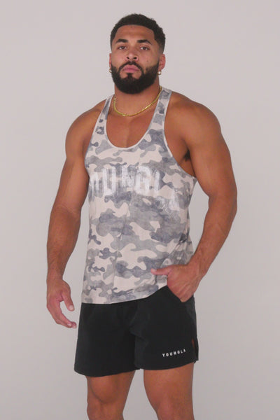 3066 - RunTech Camo Stringers for Men's - lightweight, breathable fabric ensures comfort - Video