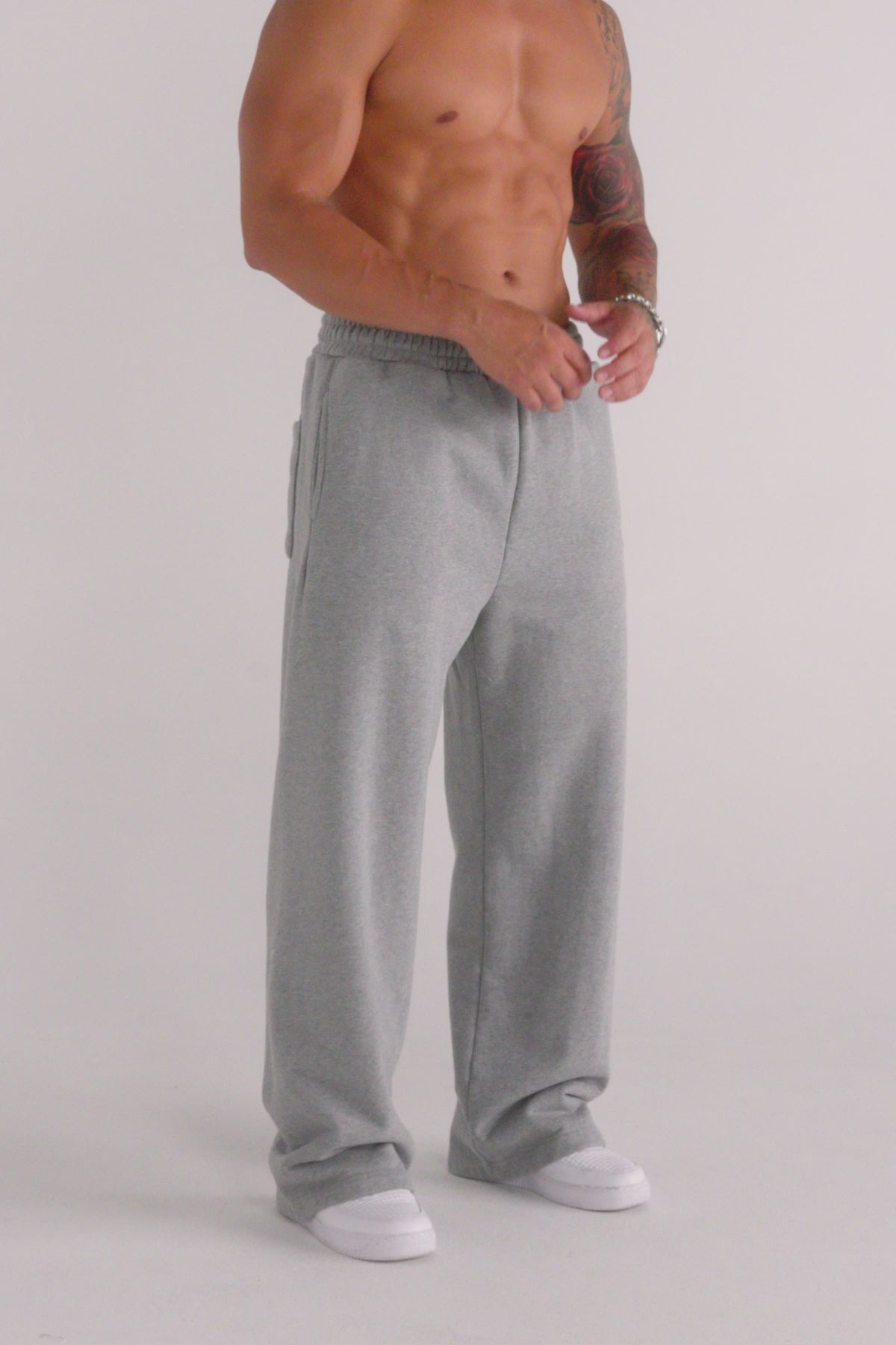 2067 - Elevated Essentials - Baggy Sweats for Men's - relaxed silhouette and clean finish - Video