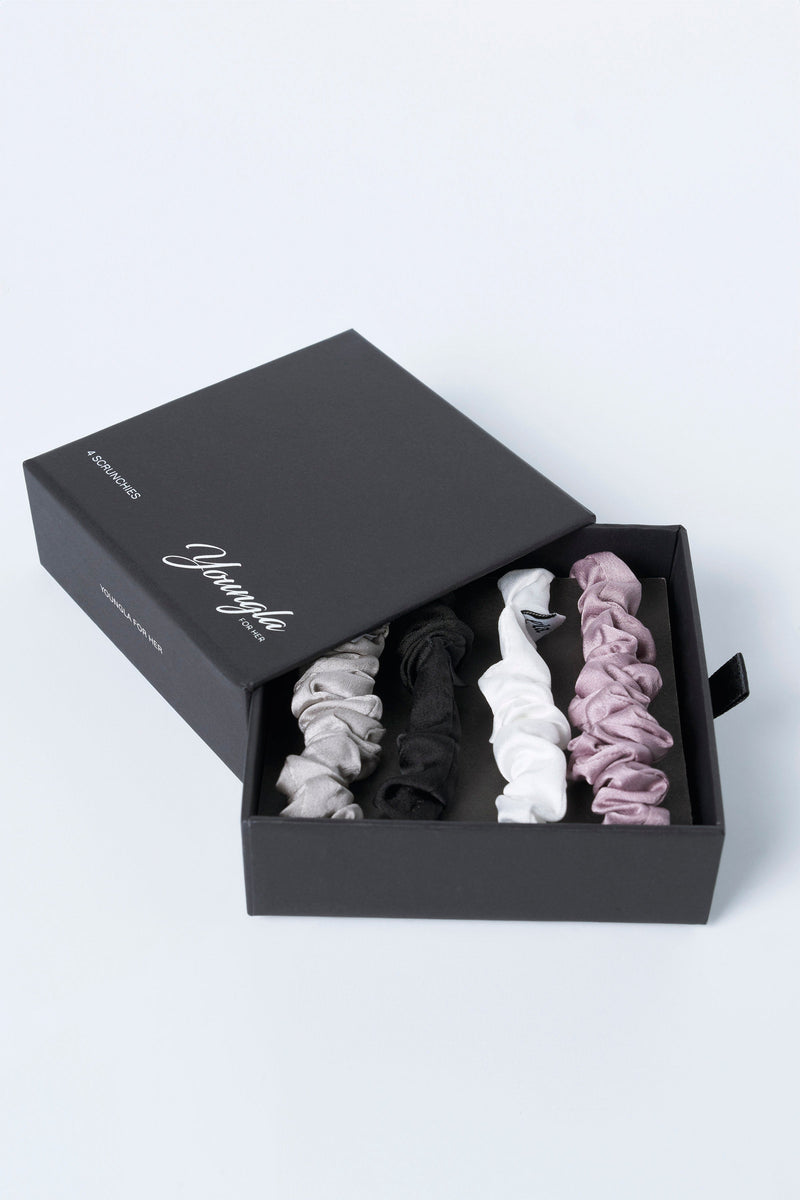 W624 Satin Scrunchies