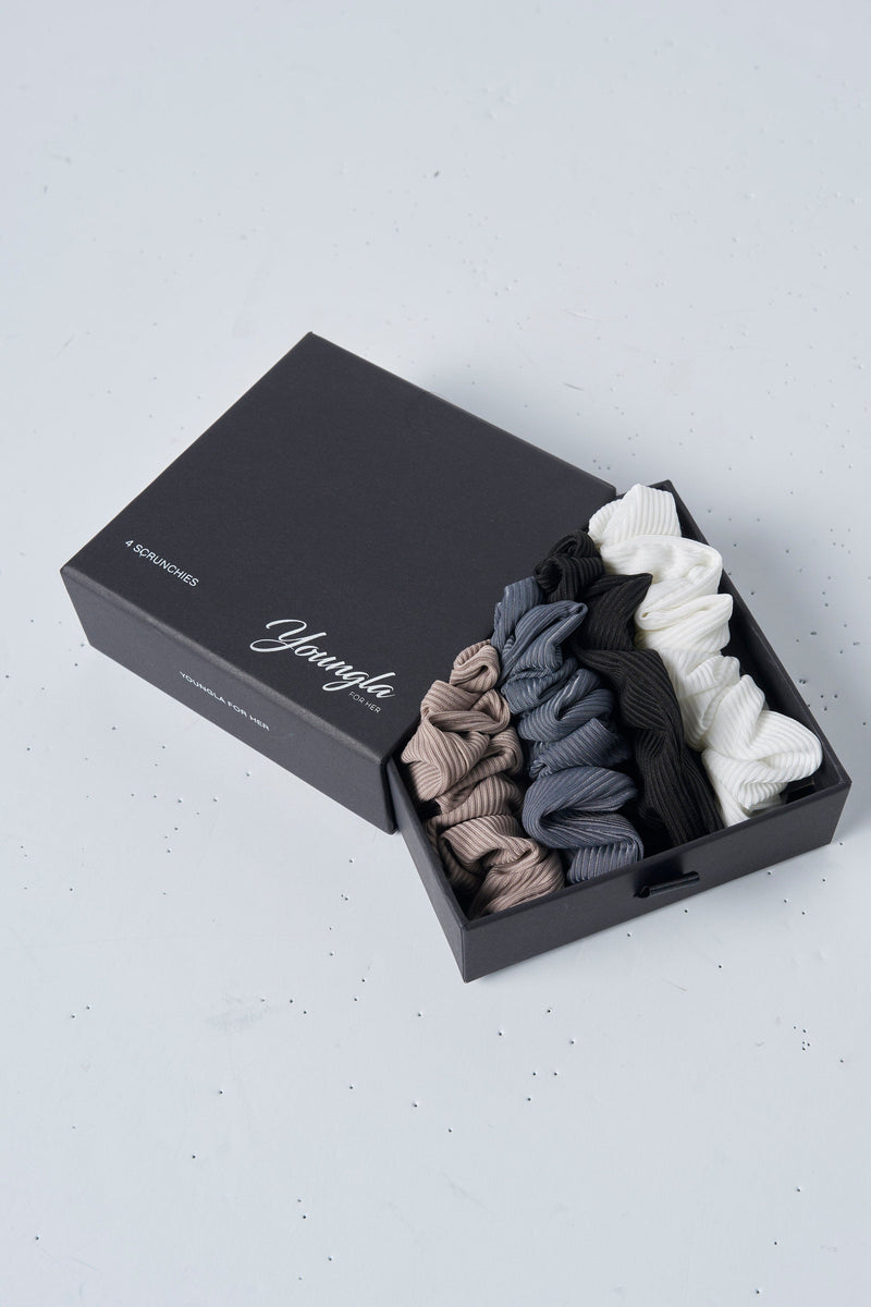 W625 Ribbed Scrunchie